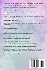 Punch Needle: Beginner + Intermediate Guide to Punch Needle Embroidery: Punch Needling Compendium for Beginner and Intermediate Embroidery Artists WoodArtSupply