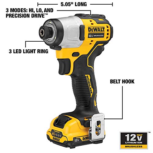 DEWALT XTREME 12V MAX* Cordless Drill Combo Kit (DCK221F2) DEWALT