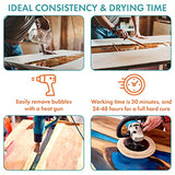 SmartArt Epoxy Resin 16 oz Kit | Easy to Use, Crystal Clear, Super Glossy, Durable, UV Resistant | for Arts & Crafts, Jewelry, Tabletops, Casting East Coast Resin