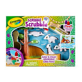 Crayola Scribble Scrubbie Pets Dinosaur Waterslide, Dinosaur Toys for Kids, Pet Grooming Set, Holiday Gifts for Kids, Ages 3+ Crayola