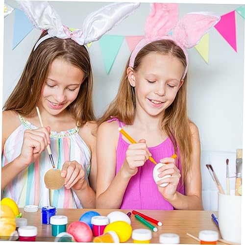 MAGICLULU Handmade DIY Painted Decorative Balls Wood Decor Balls to Paint DIY Wooden Balls Mini Wood Crafts Unfinished Wooden Balls Mini Wood Balls MAGICLULU