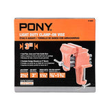 Pony 13025 3-Inch Light Duty Clamp On Vise Pony Jorgensen