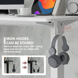 Win Up Time Standing Desk Adjustable Height- 48 x 24 Inches Whole Piece Desktop Stand Up Desk, Electric Standing Desk, Sit to Stand Desk for Home Win Up Time