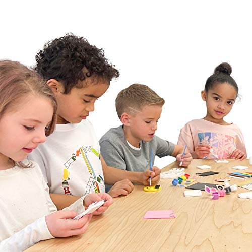 Hapinest DIY Mini Tile Fridge Magnet Arts and Crafts Kit Gifts for Kids Girls Boys Ages 8 9 10 11 12 13 Teen Years and Up Hapinest