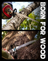 EZARC 12 Pieces Wood Pruning Reciprocating Saw Blade Set, Pruning Saw Blades for Tree Pruning, Wood/Wet Wood Cutting with Organizer Box, Durable & EZARC