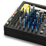 Genmitsu EVA CNC Milling Bit Storage Tray with 85 Holes, 200mm x 200mm x 43mm Genmitsu