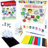 Hapinest DIY Mini Tile Fridge Magnet Arts and Crafts Kit Gifts for Kids Girls Boys Ages 8 9 10 11 12 13 Teen Years and Up Hapinest