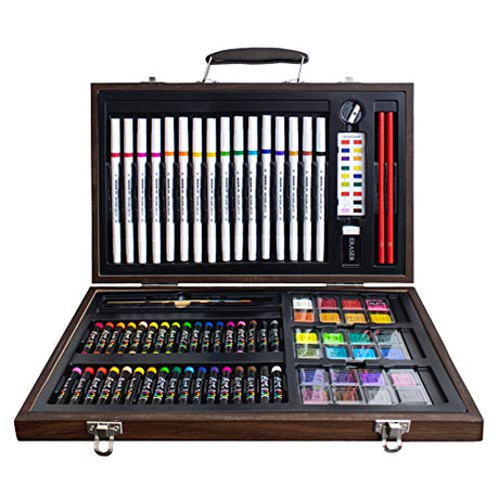 Art 101 Multimedia Illustration Art Set, Assorted Colors, 85 Pieces (53085) Art 101 USA