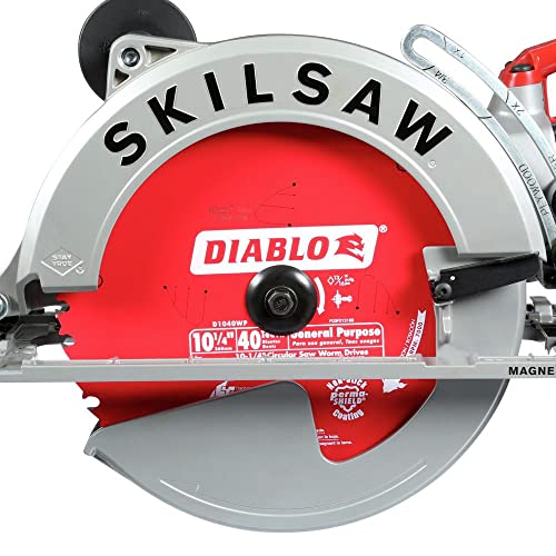 SKILSAW SPT70WM-22 10-1/4 In. Magnesium SAWSQUATCH Worm Drive (Diablo Blade) Skil