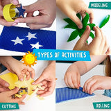 Beeswax Candle Making Kit for Kids - 100% Pure Bees Wax (16 Multicolor Sheets) DIY Candle Rolling Supplies for DIY Art Craft and STEM Projects for Candleology