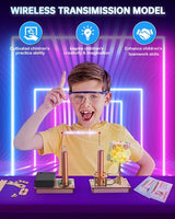 STEM Projects for Kids Ages 8-12, 5 Set STEM Kits, 3D Wooden Puzzles, STEM Toys for Boys Age 8-10, DIY Educational Science Building Kit, Ideal Gifts Poraxy