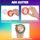 FTBox Christmas Wood Crafts Kit for Kids, Arts and Crafts Gifts for Boys Girls, Craft Activities Painting Art Toys for 6 7 8 9 10 11 12 Year Old FTBox