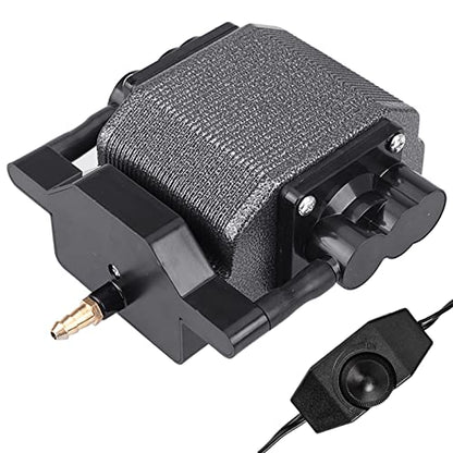 AquaMiracle Laser Air Assist Pump 30L/min (475GPH) 0.03MPa 16W Air Assist for Laser Cutter and Engraver, Remove Smoke and Dust, Protect Laser Lens, - WoodArtSupply