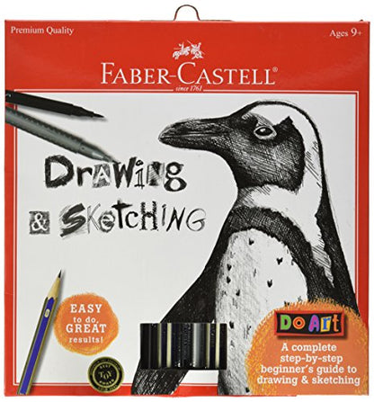 Faber-Castell - Do Art Drawing and Sketching Art Kit - Premium Kids Crafts - WoodArtSupply