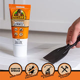 Gorilla All Purpose Wood Filler, 6oz Tube, White (Pack of 1) Gorilla