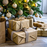 Juvale Kraft Paper Roll 10 x 1200 In, Plain Brown Shipping Paper for Gift Wrapping, Packing, DIY Crafts, Bulletin Board Easel (100 Feet) Juvale