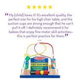 Melissa & Doug First Bead Maze - Wooden Educational Toy for Floor, High Chair, or Table - Infant Maze Toy, Bead Maze Toys For Toddlers And Babies 4.2 Melissa & Doug