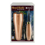 FLEXCUT Sloyd Knife, High-Carbon Steel Blade, 7 1/2 inch Overall Length, 2 7/8 inch Blade, (KN50) FLEXCUT