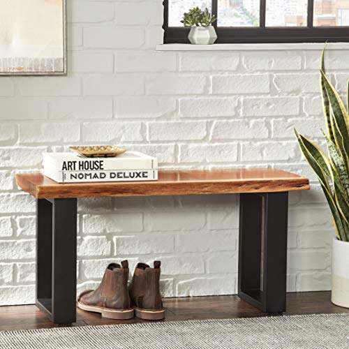 Alaterre Furniture Alpine 36" Bench, Natural Alaterre Furniture