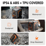 Laser Level GOCHIFIX Self Leveling Cross Line Laser 100ft Green Cross Laser Level with Manual Mode IP54 Waterproof for Picture Hanging and GOCHIFIX