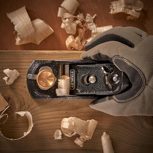 Stanley 1-12-020 Block Plane No. 9, Black/Silver - WoodArtSupply