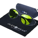 180-420 &740-1100nm Laser Safety Glassess 808nm Laser Engraving Protective Goggles,980nm, 1064nm Industrial Laser Protective Glasses,Professional JILERWEAR