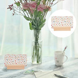 OLYCRAFT 20PCS Wood Place Card Holders Wood Name Card Holder Table Number Stands for Wedding Party Events Decoration Double Side Display Mini OLYCRAFT