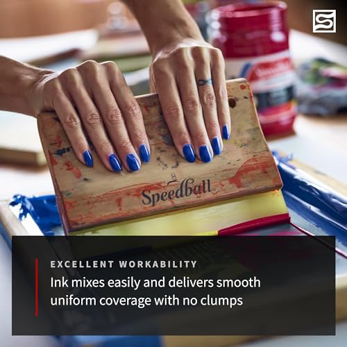 Speedball Intermediate Kit for Screen Printing, Include Screen, Squeegee, Ink, Diazo Photo Emulsion & Sensitizer Speedball