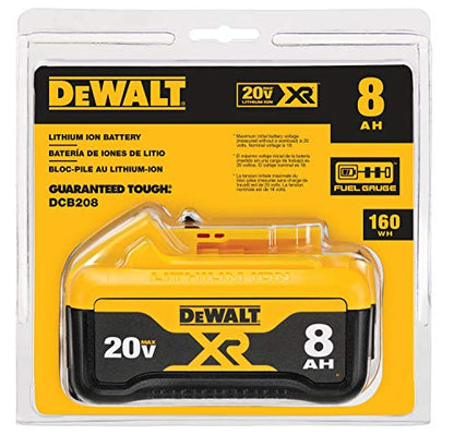 DEWALT 20V MAX* XR Battery, 8.0-Ah (DCB208)