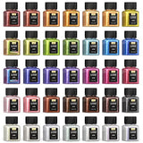 Arteza Mica Powder for Epoxy Resin, 35 Colors, 0.35 oz Bottles, Art Supplies for Candle Making & DIY Crafts ARTEZA