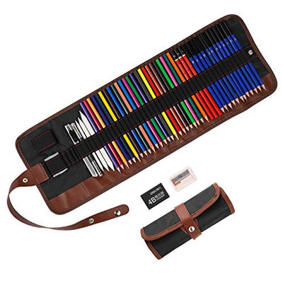 IDOUDOU 48 Drawing pencil Sketching Pencil Set Art Supplies Set, Charcoal Pencils, Color Pencil,Colour Pencil Coloured Pencil Custom Pencil Coloring