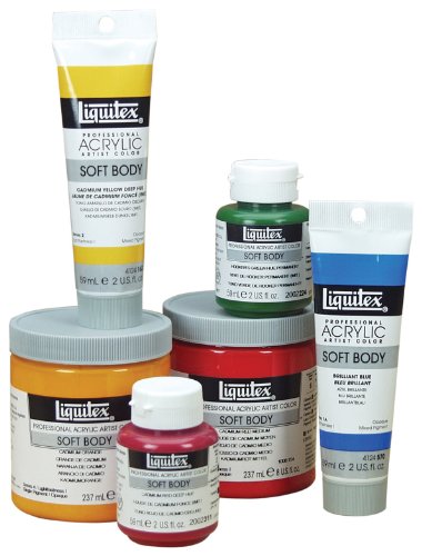 Liquitex 2002172 Professional Soft Body Acrylic Paint 2-oz jar, Cobalt Teal - WoodArtSupply