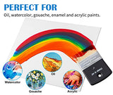 Falling in Art Flat Paddle Paint Brush, Scale Brush for Oil and Acrylic Paints,3 Inch Falling in Art