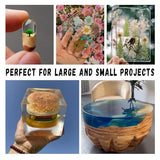 Aicool Epoxy Resin 32OZ, Epoxy Resin Kit, Crystal Clear Art Resin Not Yellowing, No Bubble, Self Leveling, High-Gloss, Casting & Coating for DIY Aicool