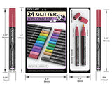 Acrylic Paint Markers Paint Pens Special Colors Set Extra Fine And Medium Tip Combo For Rock Painting, Canvas, Fabric, Glass, Mugs, Wood, Ceramics, TOOLI-ART