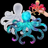 Large Octopus Resin Molds, Silicone Ornament Mold for Epoxy Casting, Animals Display Mould for DIY Resin Crafts, Wall Hanging Home Decor Halloween Wehous