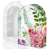 Large Silicone Molds for Resin, Large Resin Molds, Arched Shapes Silicone Molds for Resin Casting for Flowers Preservation, Books Desktop Organizer, OMDBAGD