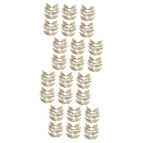 Abaodam 160 Pcs Unfinished Wooden Patches Round Wooden Discs DIY Unfinished Wood Unfinished Wood Patch Jewelry Mini Christmas Tree Topper Wooden Chip Abaodam