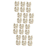 Abaodam 160 Pcs Unfinished Wooden Patches Round Wooden Discs DIY Unfinished Wood Unfinished Wood Patch Jewelry Mini Christmas Tree Topper Wooden Chip Abaodam