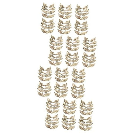 Abaodam 160 Pcs Unfinished Wooden Patches Round Wooden Discs DIY Unfinished Wood Unfinished Wood Patch Jewelry Mini Christmas Tree Topper Wooden Chip Abaodam