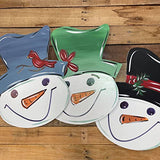 Snowman Head with Hat DIY Wooden Craft Shape, Unfinished Cutout, Paintable MDF Cutout Build-A-Cross