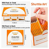 Shuttle Art #2 HB Golf Pencils and Erasers Bundle, Set of 900 Pack Bulk Golf Pencils + 120 Pack Pink Erasers Bulk - WoodArtSupply