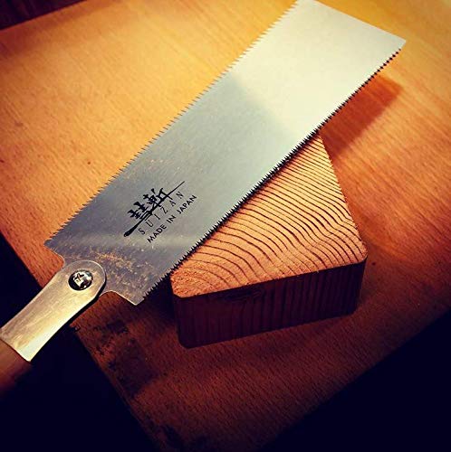 SUIZAN Japanese Pull Saw Hand Saw 9.5 Inch Ryoba Double Edge Flush Cut Saw Woodworking tools Gifts SUIZAN