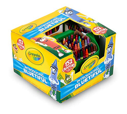 Crayola Ultimate Crayon Bucket, 200 Crayons, Duplicates of Favorite Colors,  Gift for Kids