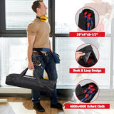 WORKPRO Cabinet Jack Support Pole, 18-1/2" to 29-1/2" Steel Telescopic Quick Support Rod Adjustable 3rd Hand Support System with 154 lbs Capacity for WORKPRO