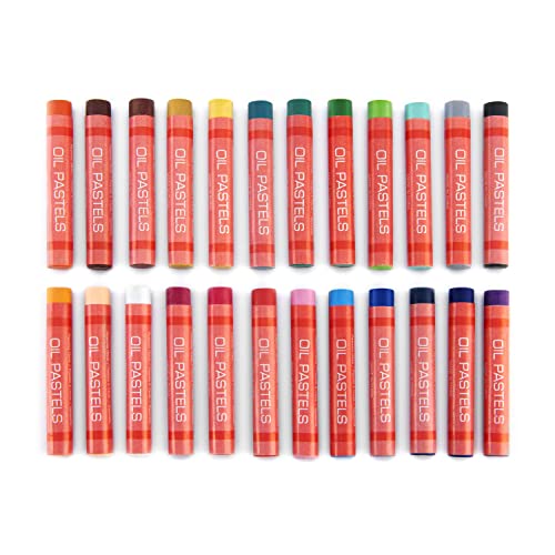 Royal & Langnickel Essentials Oil Pastels, Small, 24 Color Set Royal & Langnickel