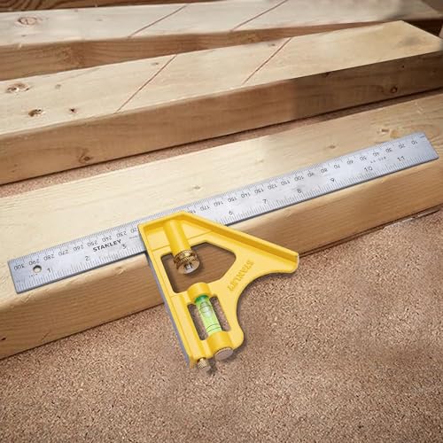 STANLEY 2-46-028 Combination Die Cast Square, 300mm/ 12'' Stanley