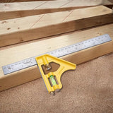 STANLEY 2-46-028 Combination Die Cast Square, 300mm/ 12'' Stanley