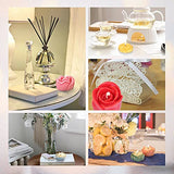 LET'S RESIN Flower Molds for Candle Making, Flower Candle Making Molds Including 6 PCS Flower Silicone Candle Mold, Silicone Molds for Soy Wax, LET'S RESIN