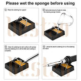 BESTZO Wood Burning Kit -LCD Wood Burning Tool Kit With Soldering Iron, Pyrography Tool Kit Wood Burning Pen With Embossing,Carving,Soldering Tip, Bestzo